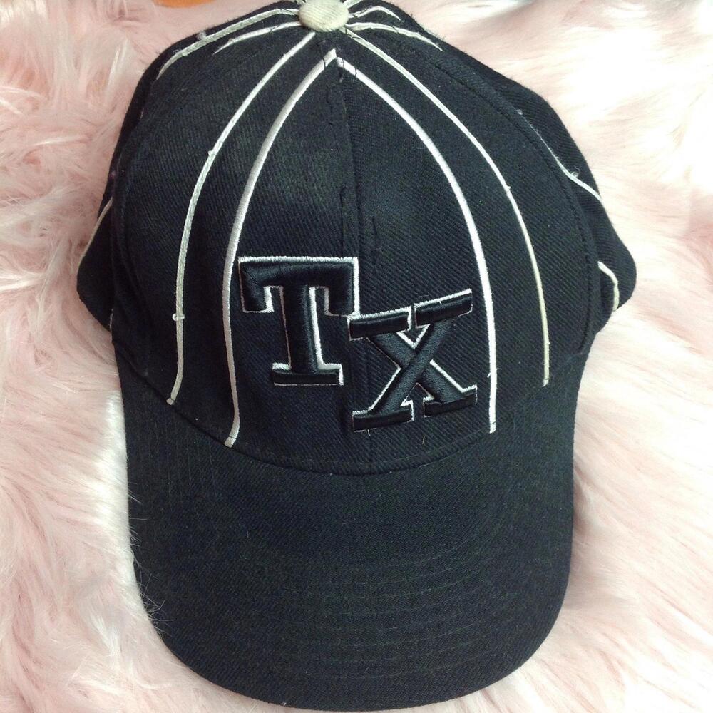 Texas Baseball Cap Black